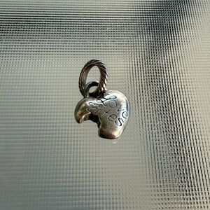 RETIRED Love Bites Silver Charm - RARE FIND